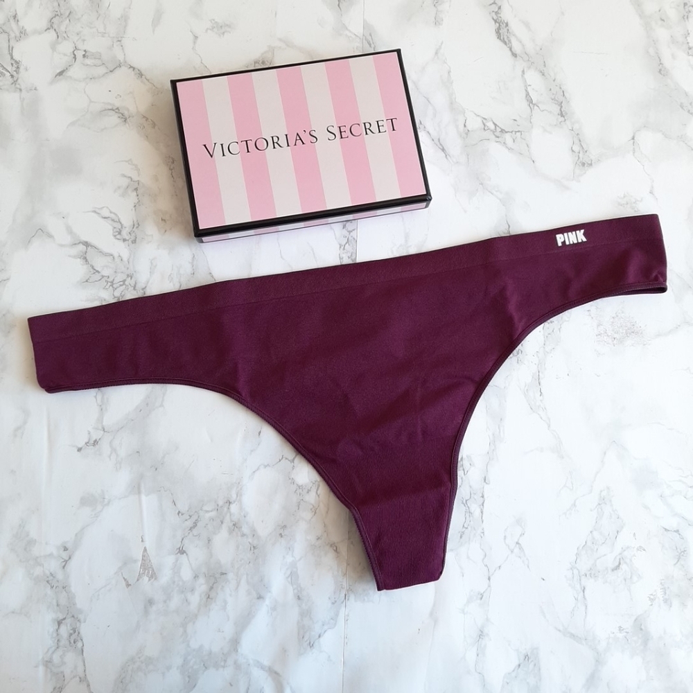 PINK SEAMLESS THONG UNDERWEAR panty 2XL